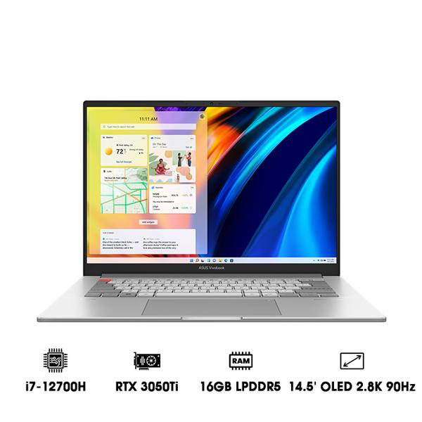 Laptop ASUS VivoBook Pro 14X OLED N7401ZE-M9028W (i7-12700H | 16GB | 512GB | GeForce RTX™ 3050Ti 4GB | 14.5' OLED 2.8K 120Hz | Win 11)