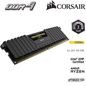 Ram PC Corsair Vengeance LPX 16GB DDR4 1x16G 3200MHz