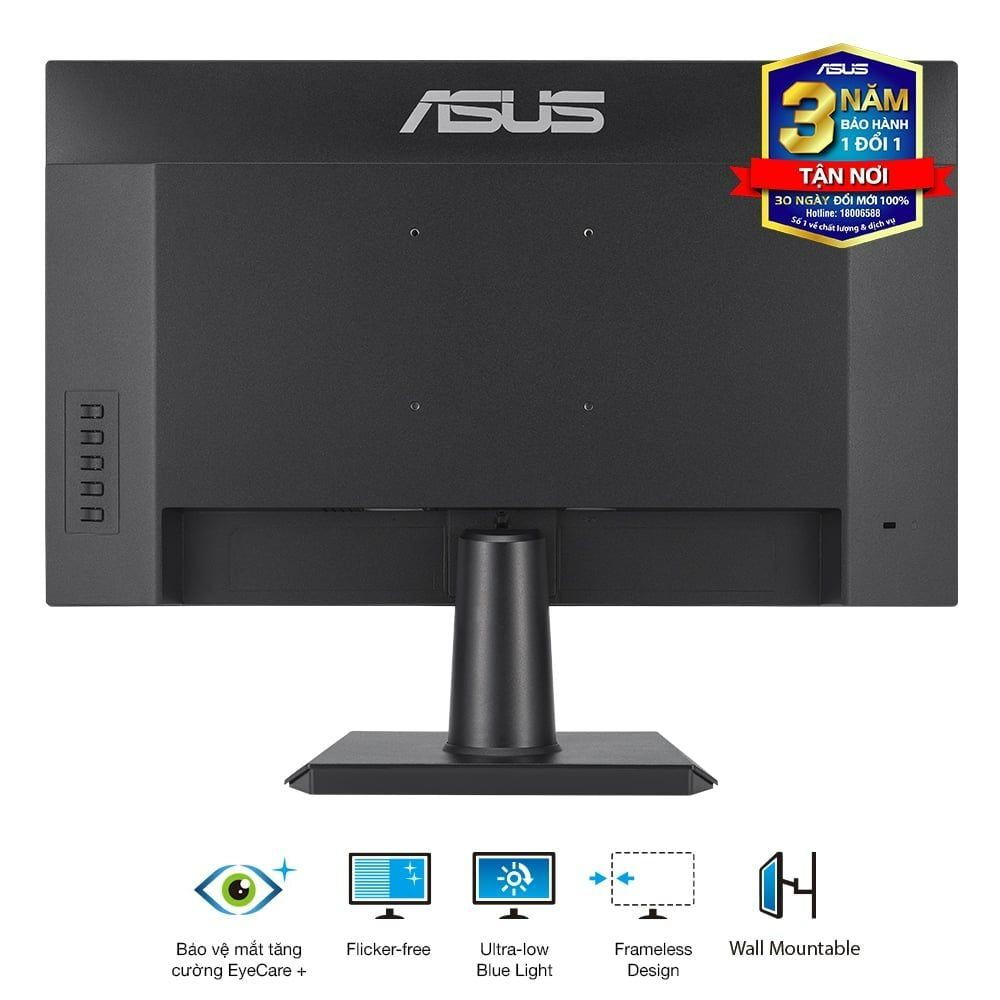Màn hình ASUS VA27EHF 27 inch Full HD IPS 100Hz 1ms MPRT Viền mỏng