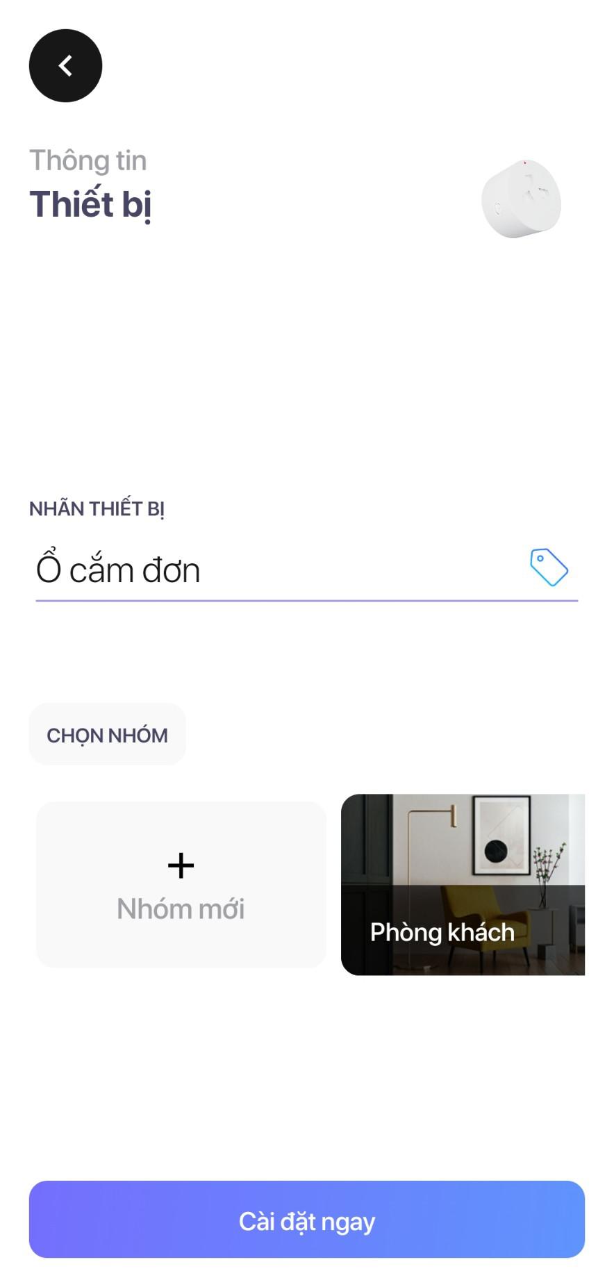 Hướng dẫn sử dụng Ổ Cắm Thông Minh WiFi