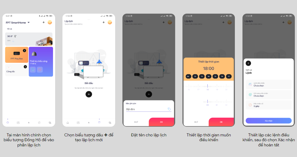 Hướng dẫn sử dụng Đèn LED Dây Thông Minh