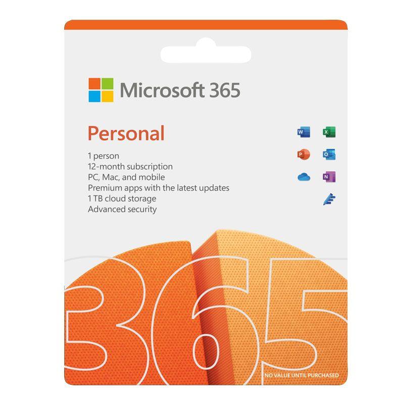 Phần mềm Microsoft 365 Personal | 12 tháng | Dành cho 1 người | 5 thiết bị/người | Trọn bộ ứng dụng Office | 1TB lưu trữ OneDrive