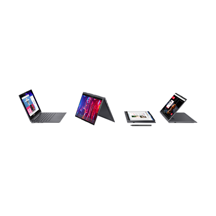 Laptop đã qua sử dụng Lenovo Yoga 7 14ACN6 (82N7008VVN) (R7-5800U; 14.0 FHD_TOUCH; 8GB_DDR4; SSD 512GB; Win 11; Xám)