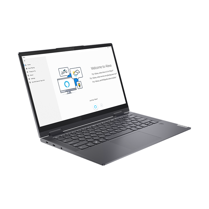 Laptop đã qua sử dụng Lenovo Yoga 7 14ACN6 (82N7008VVN) (R7-5800U; 14.0 FHD_TOUCH; 8GB_DDR4; SSD 512GB; Win 11; Xám)