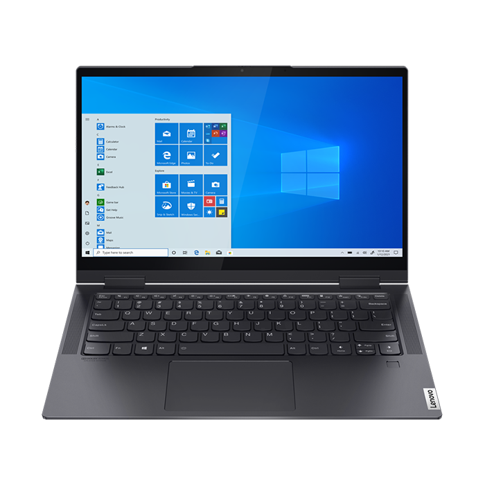 Laptop đã qua sử dụng Lenovo Yoga 7 14ACN6 (82N7008VVN) (R7-5800U; 14.0 FHD_TOUCH; 8GB_DDR4; SSD 512GB; Win 11; Xám)