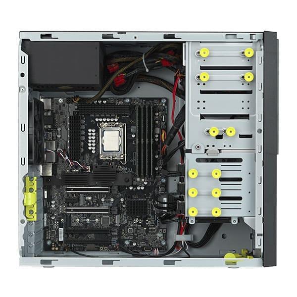 WORKSTATION ASUS E500 G9 i7-12700/16GD5/1TB-HDD/2*Intel LAN/W680/300W/KB&M/DVD-RW/nOS/BLACK