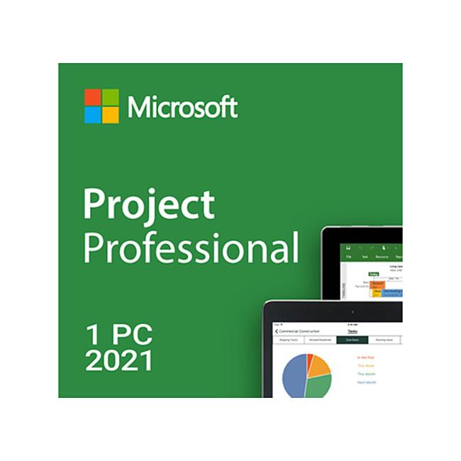 Phần mềm điện tử Microsoft Project Pro 2021 Win All Lng PK Lic Online DwnLd C2R NR H30-05939