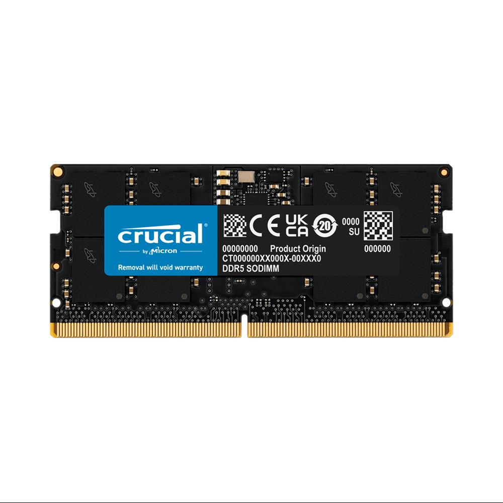 Ram laptop Crucial 8GB DDR5 bus 4800Mhz CL40 (CT8G48C40S5)