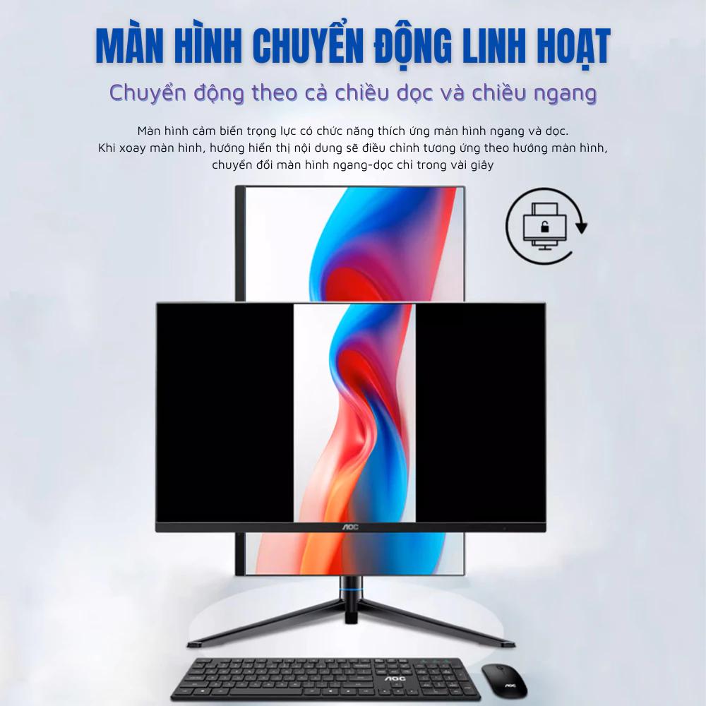 Máy tính All In One AOC B911 (i5-12450H | 16GB | 512GB | 23.8' FHD | UPS 2600mAh | Win 11 Pro)