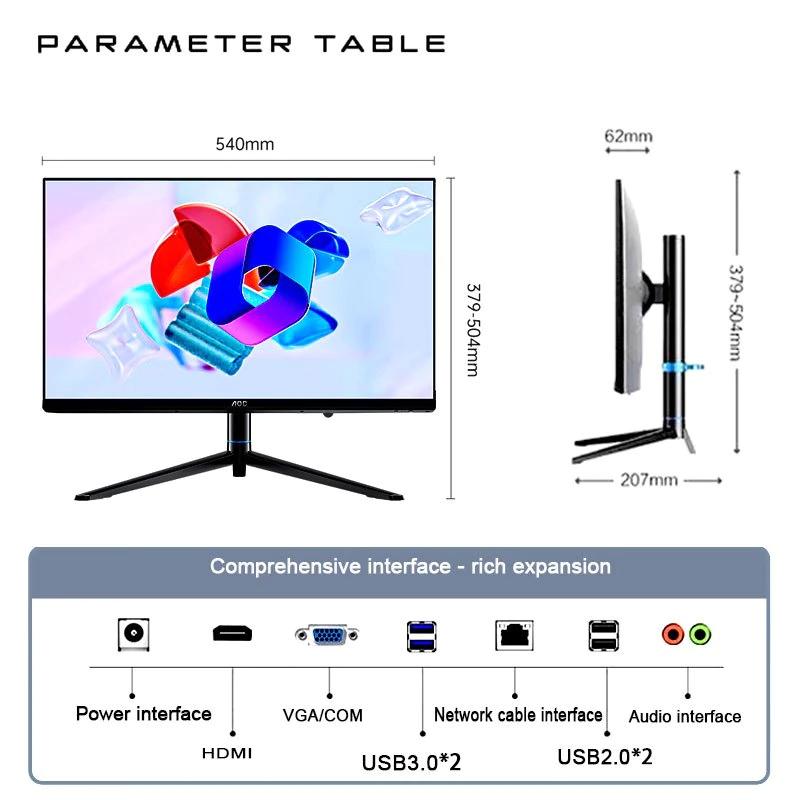 Máy tính All In One AOC B911 (i5-12450H | 16GB | 512GB | 23.8' FHD | UPS 2600mAh | Win 11 Pro)