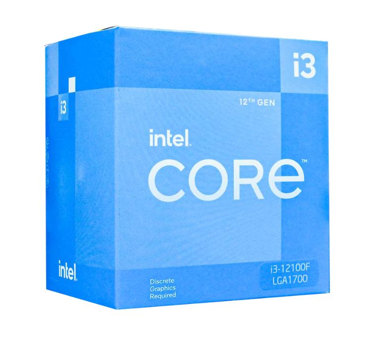 Bộ vi xử lý Intel Core i3-12100F BOX chính hãng