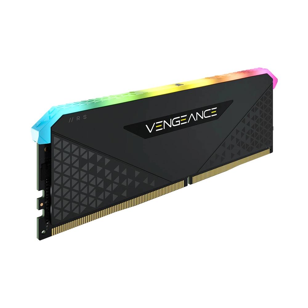 Ram PC Corsair Vengeance RS RGB (CMG64GX4M2E3200C16) 64GB (2x32GB) DDR4 3200MHz