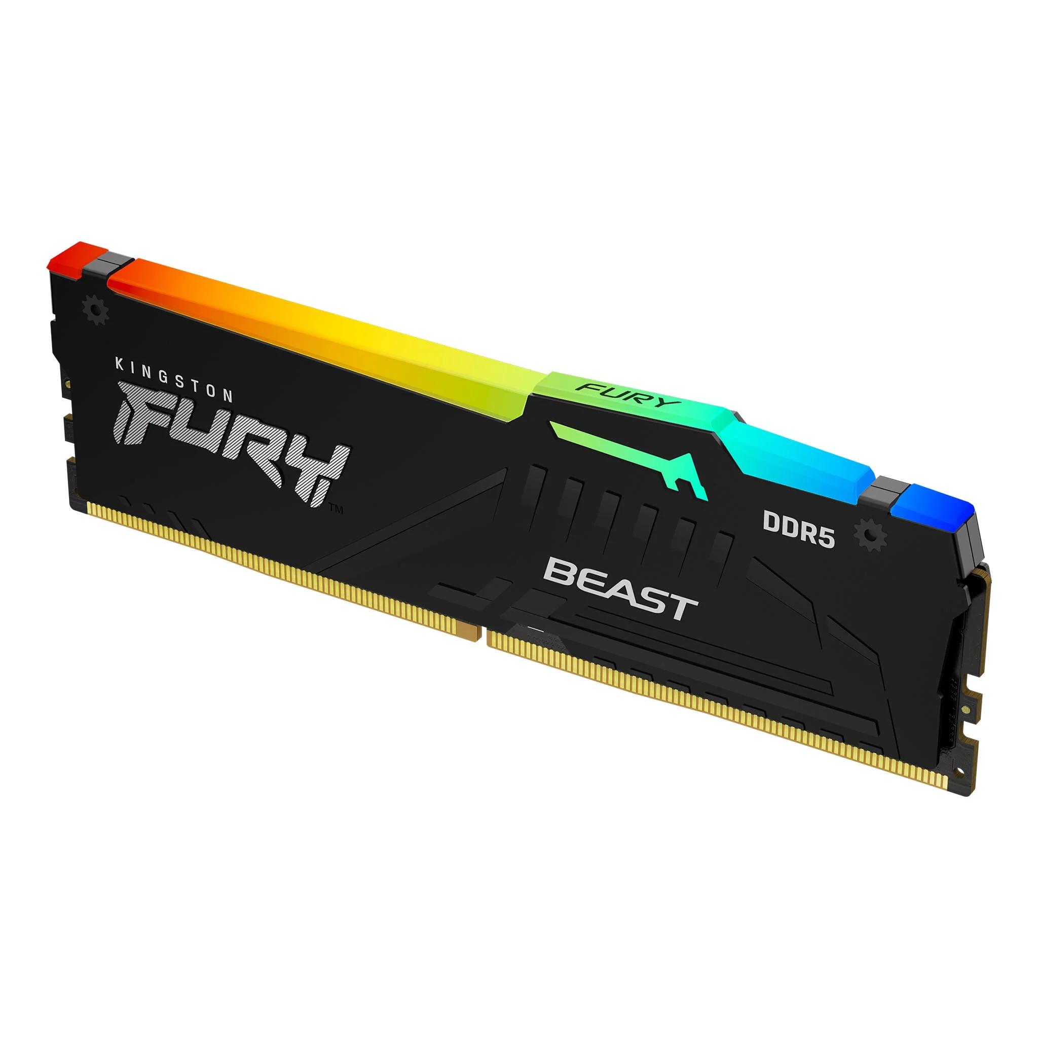 Ram PC Kingston (16x2) 32GB 6000MT/s DDR5 CL30 DIMM FURY Beast RGB