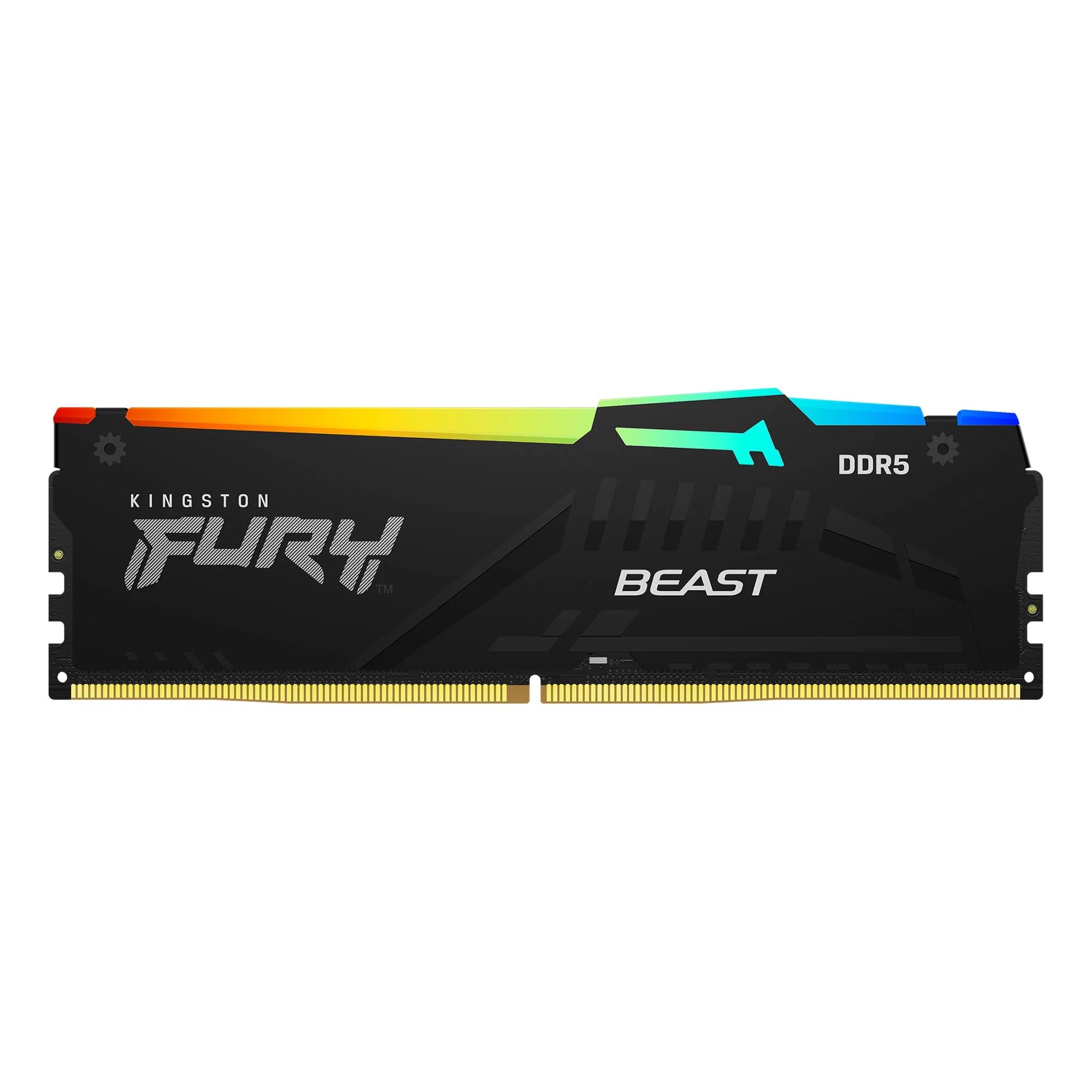 Ram PC Kingston (16x2) 32GB 6000MT/s DDR5 CL30 DIMM FURY Beast RGB