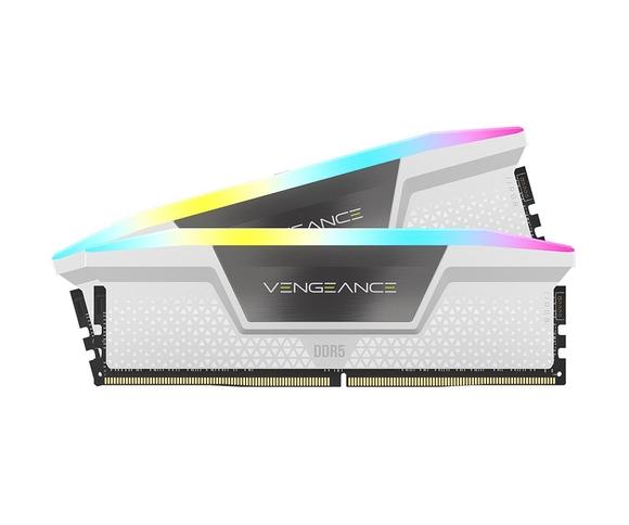 Ram PC Corsair Vengeance RGB White 32GB (2x16GB) 5600 DDR5