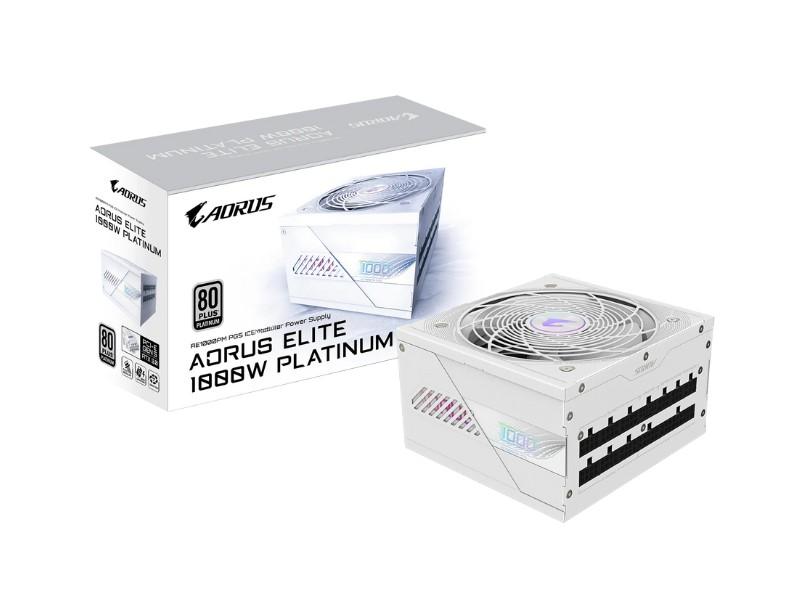 Nguồn máy tính GIGABYTE GP-AE1000PM PG5 ICE - 1000W - 80 Plus Platinum - Full Modular