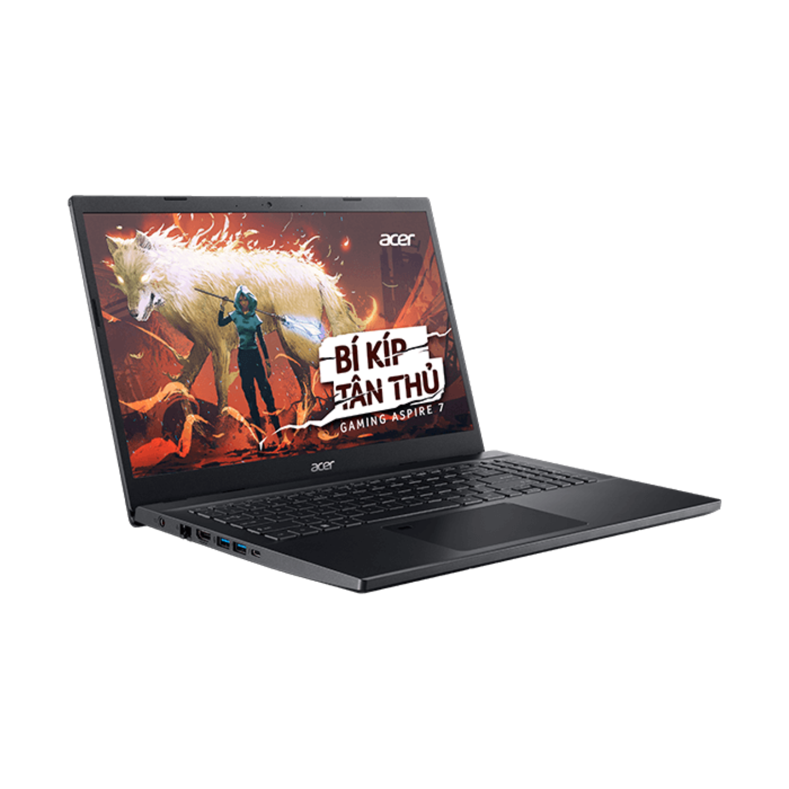 Laptop Acer Aspire 7 A715-76G-59MW-16G (i5-12450H | GeForce RTX™ 2050 4GB | 16GB | 512GB | 15.6' FHD 144Hz | Win 11)