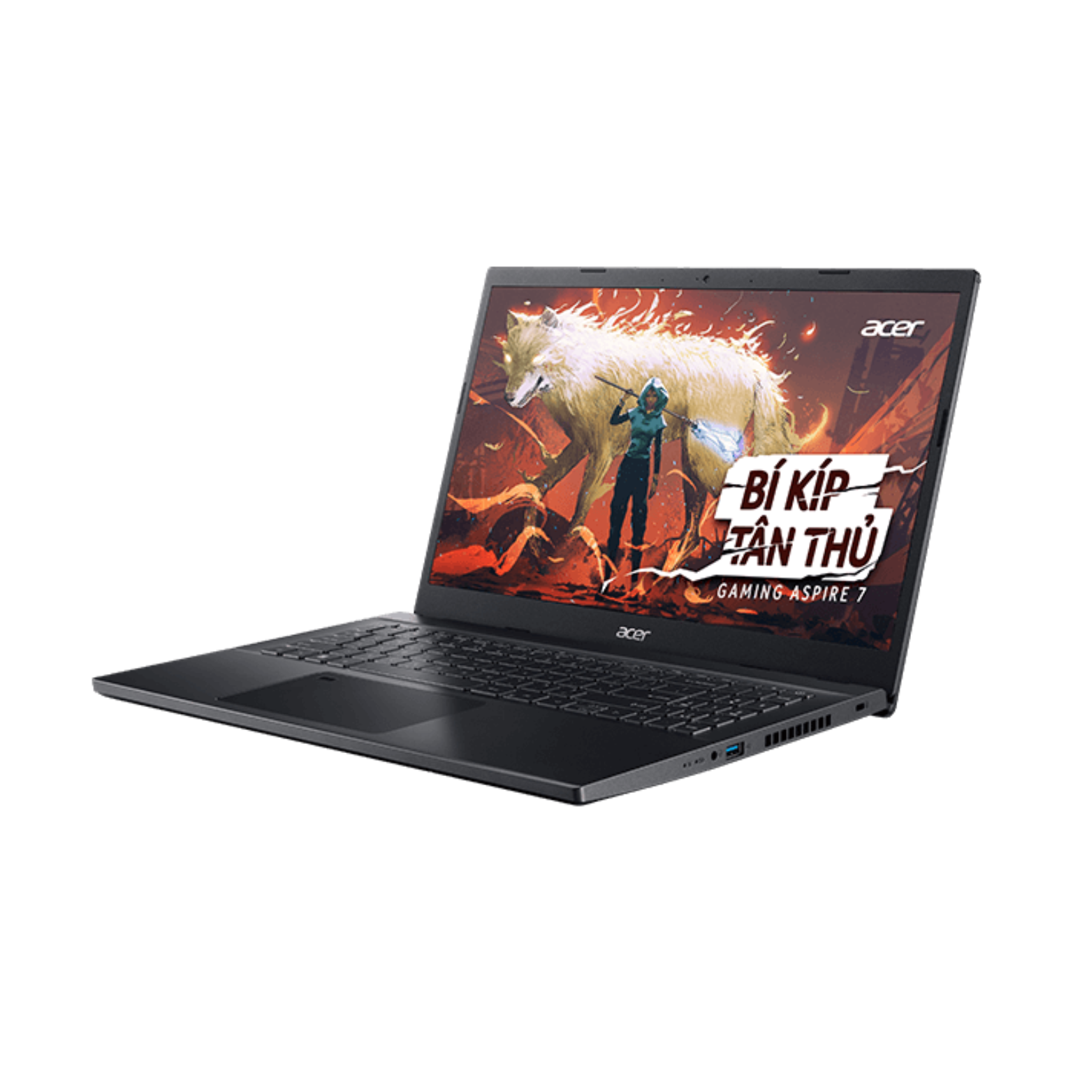 Laptop Acer Aspire 7 A715-76G-59MW-16G (i5-12450H | GeForce RTX™ 2050 4GB | 16GB | 512GB | 15.6' FHD 144Hz | Win 11)