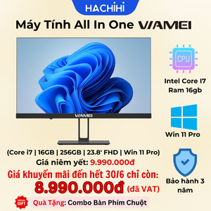 Máy tính All In One Viamei G33 (i7-8650U | 16GB | 256GB | 23.8' FHD | Win 11 Pro)