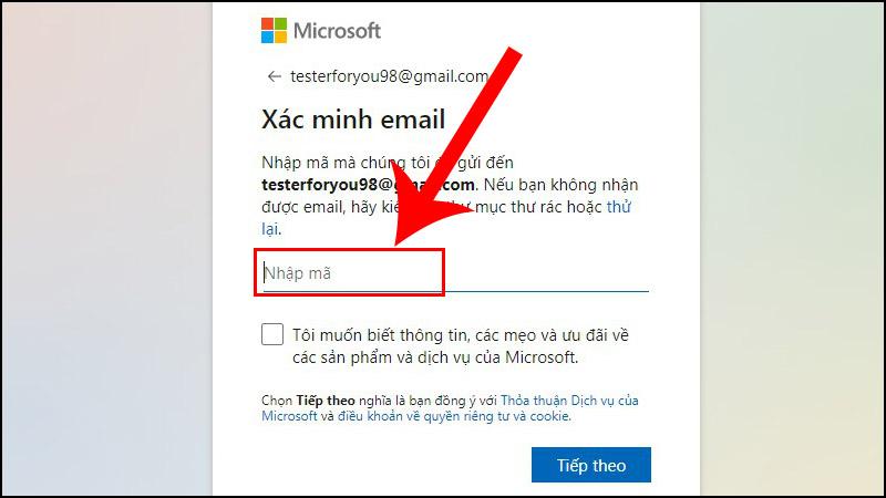Hướng dẫn tạo tài khoản Microsoft