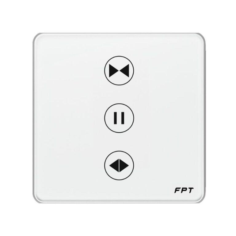 Công tắc cửa cuốn chữ nhật màu trắng Leto WiFi-BLE(SNWR043)
