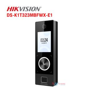 Máy chấm công Hikvision nhận diên khuôn mặt + vân tay + Thẻ Mifare (DS-K1T323MBFWX-E1)