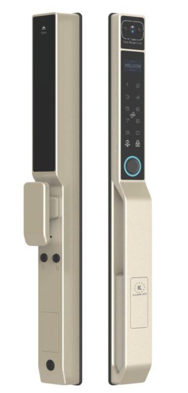 Khoá Cửa Nhôm Kassler KL-599 CNC – VF Champage Gold App