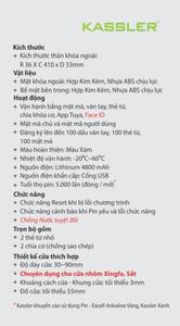 Khoá Cửa Nhôm Kassler KL-599 CNC – VF Grey App