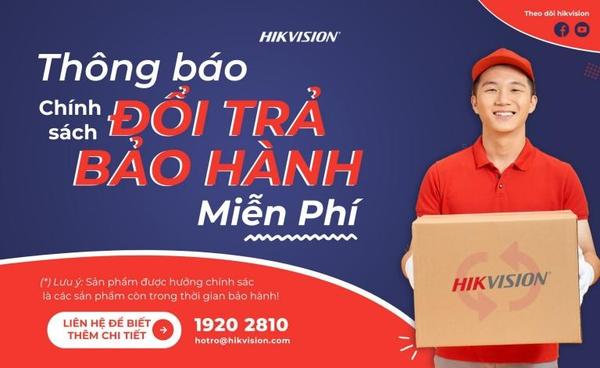Chính sách bảo hành của Hikvision