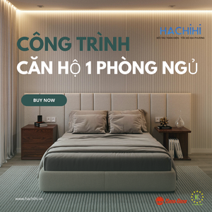 Công trình Căn hộ 1 phòng ngủ Rạng Đông