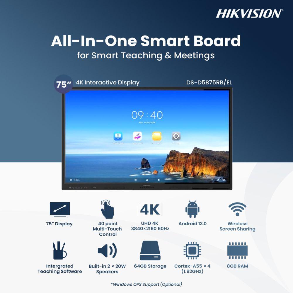 Màn hình cảm ứng chuyên dụng Hikvision DS-D5B86RB/EL