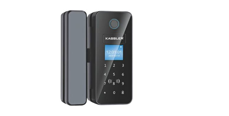 Khóa Vân Tay Cửa Kính Kassler KL-559 App Tuya Bluetooth